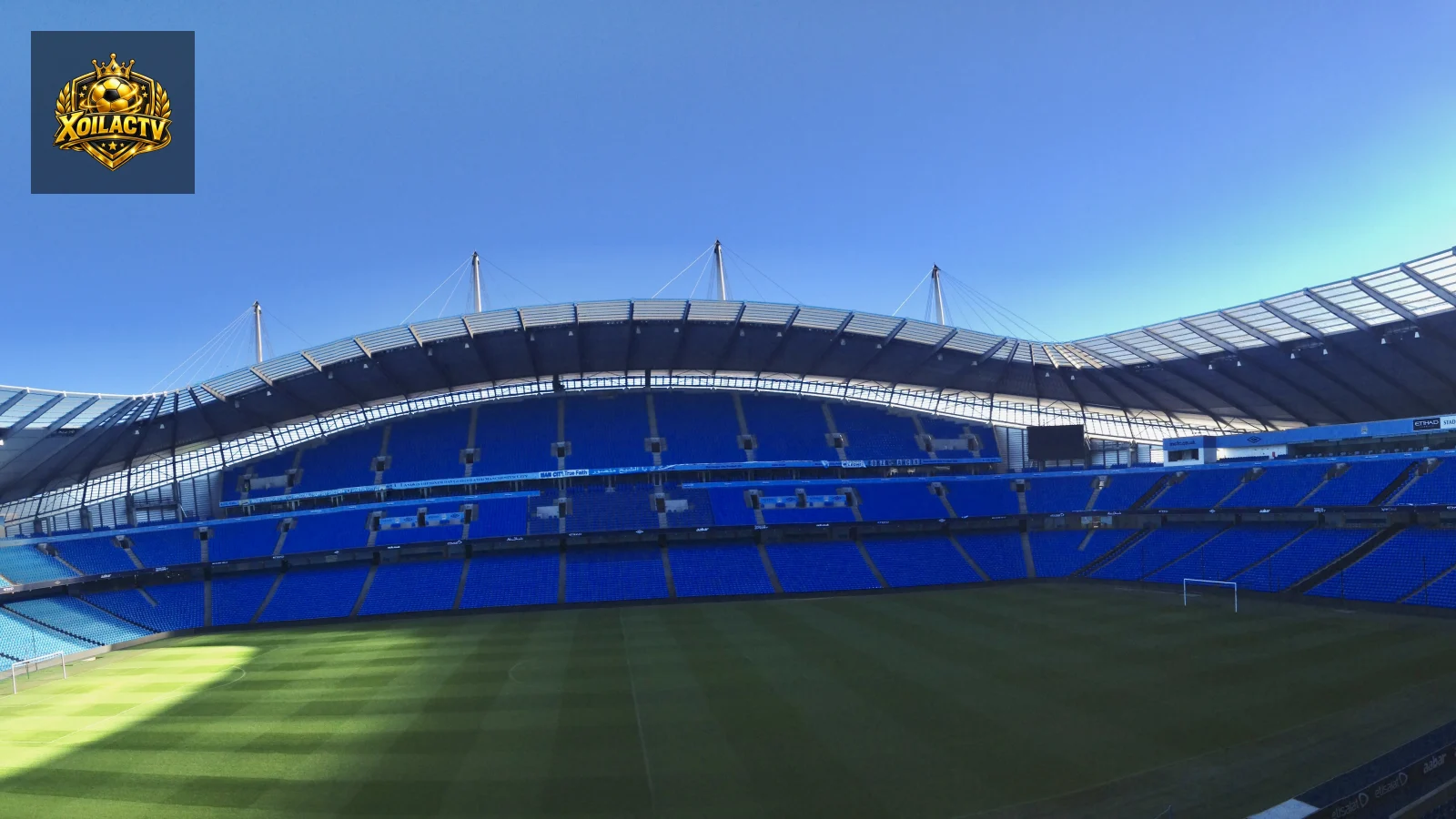 Ảnh tư liệu Etihad Stadium cho bài nhận định Manchester City vs PSG