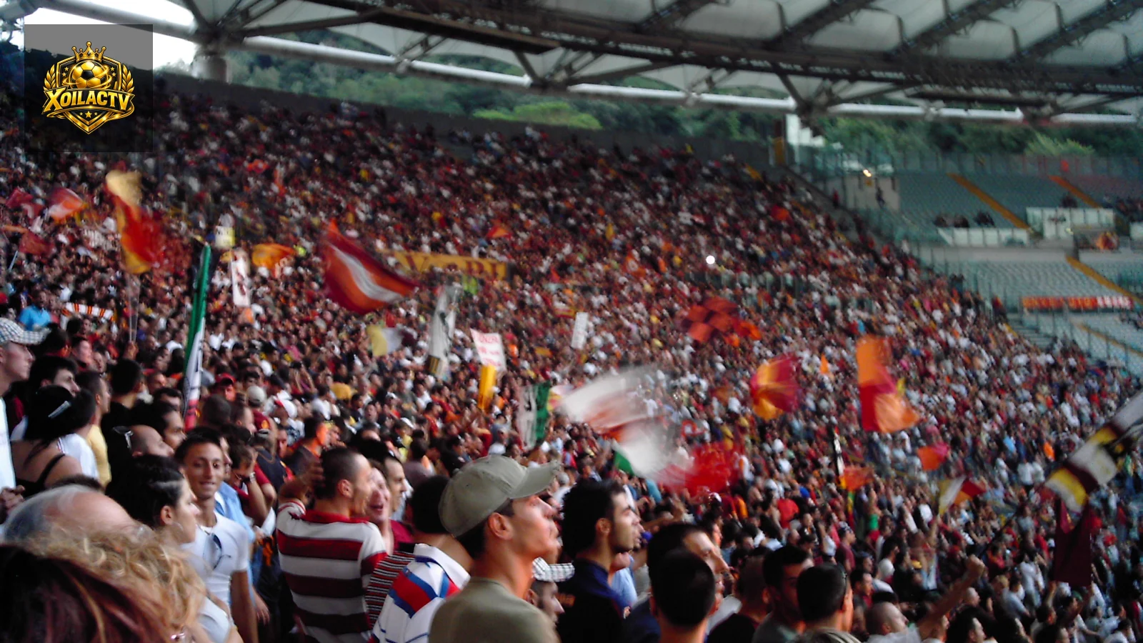 Ảnh tư liệu Stadio Olimpico cho bài nhận định AS Roma vs Real Madrid